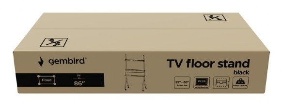 EAN 8716309134149 - Gembird TVS-86F-02 soporte para TV 2,18 m (86") Negro imagen 5