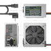 EAN 8435739905104 - AISENS ASPC-500ATX-PSE unidad de fuente de alimentación 20+4 pin ATX imagen 3
