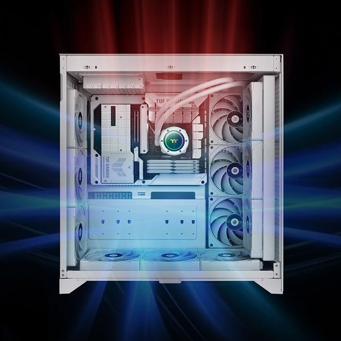 EAN 4711475644830 - Thermaltake TOUGHFAN EX12 Pro Carcasa del ordenador Ventilador 12 cm Blanco 3 pieza(s) imagen 6