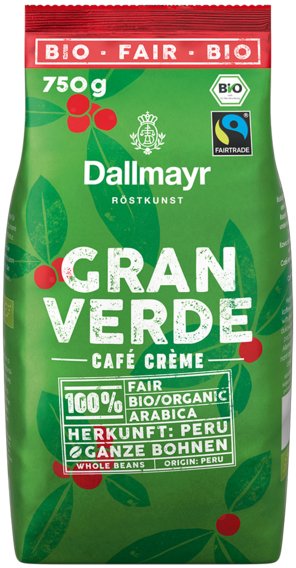 EAN 4008167734802 - Dallmayr Gran Verde 750 g imagen 1