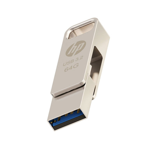 EAN 4718006455088 - PNY HPFD206C-64 unidad flash USB 64 GB USB Type-A / USB Type-C 3.2 Gen 2 (3.1 Gen 2) Plata imagen 1
