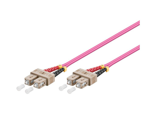 EAN 4014619542673 - Alcasa 0.5m SC/SC Cable de fibra óptica e InfiniBand 0,5 m Violeta imagen 1