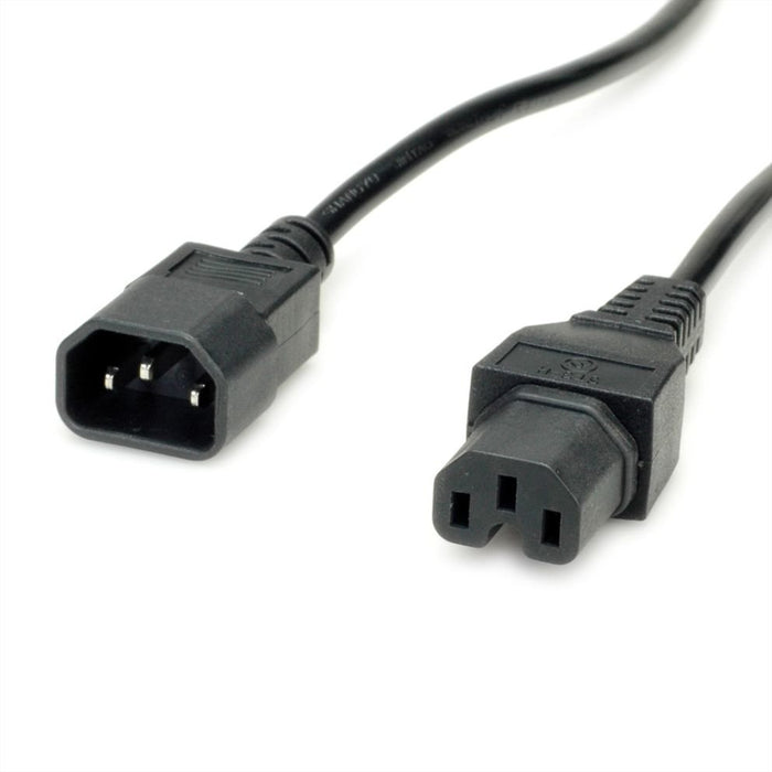 EAN 7630049613362 - VALUE 19.99.1123 cable de transmisión Negro 3 m C14 acoplador C15 acoplador imagen 1