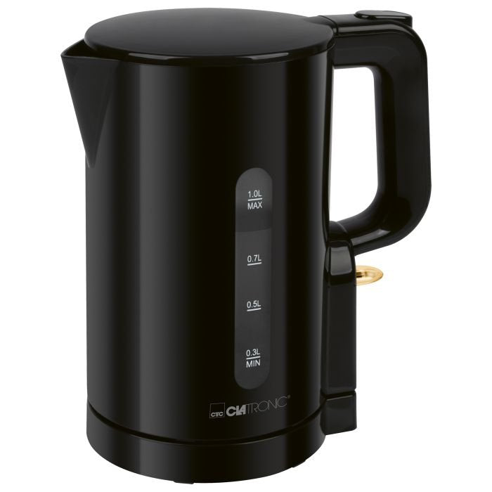 EAN 4006160648355 - Clatronic WK 3834 tetera eléctrica 1 L 900 W Negro imagen 1