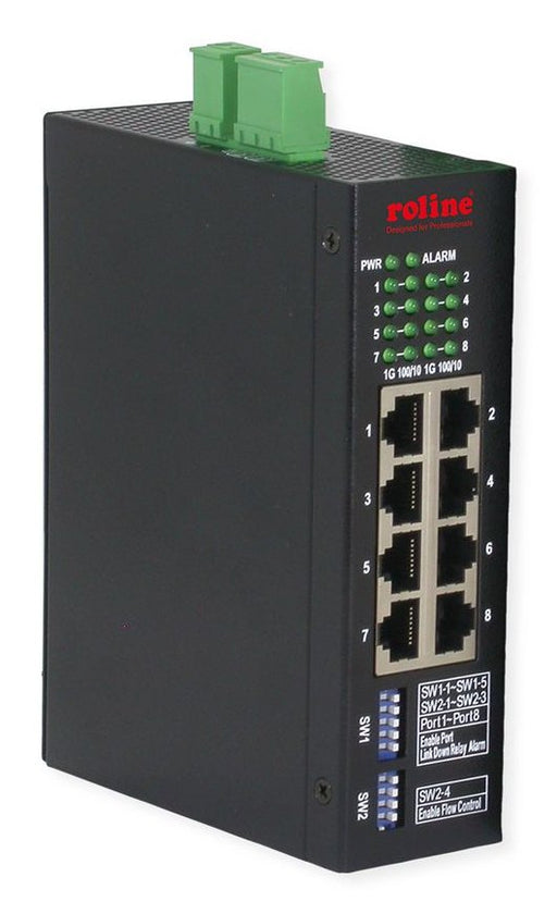 EAN 7630049628298 - ROLINE 21.13.1134 switch Gestionado L2 Gigabit Ethernet (10/100/1000) imagen 1