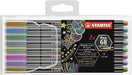 EAN 4006381546348 - STABILO Pen 68 metallic rotulador Medio Cobre, Oro, Azul metálico, Metallic green, Metallic pink, Violeta imagen 1