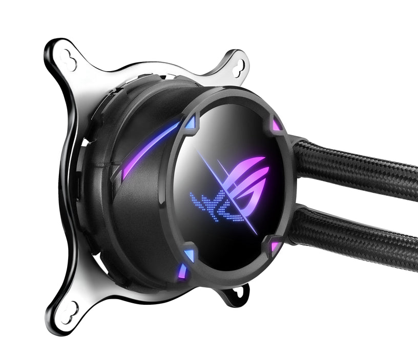 EAN 4711081145905 - ASUS ROG STRIX LC II 240 ARGB Procesador Sistema de refrigeración líquida todo en uno 12 cm Negro, Blanco imagen 3