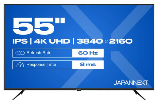 EAN 4589511188811 - JAPANNEXT JN-IPS550UHD60F pantalla para PC 139,7 cm (55") 3840 x 2160 Pixeles 4K Ultra HD LCD Negro imagen 1