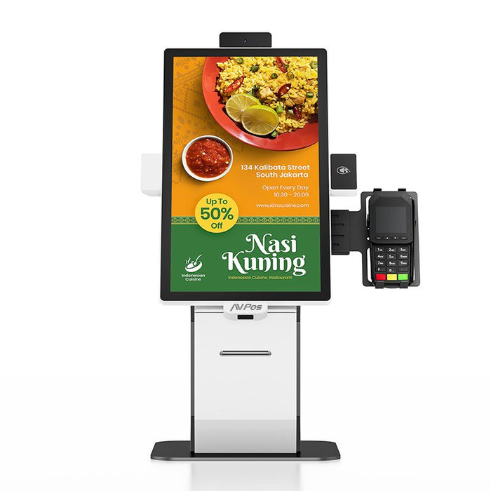 EAN 632556693216 - AVPos AVP-DK22-I3-V25 Terminal Punto Venta (TPV) 54,6 cm (21.5") 1920 x 1080 Pixeles Pantalla táctil Negro imagen 2