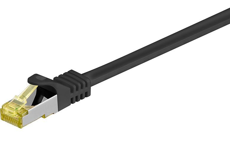 EAN 5712505455630 - Microconnect SFTP725S cable de red Negro 25 m Cat7 S/FTP (S-STP) imagen 1