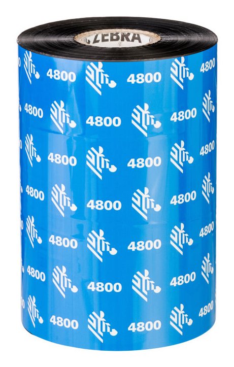 EAN 5052178145118 - Zebra 4800 Performance Resin cinta térmica 450 m Negro imagen 1