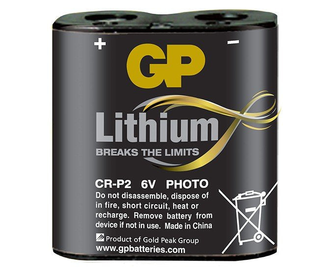 EAN 4891199001093 - GP Batteries CR-P2 Litio imagen 2