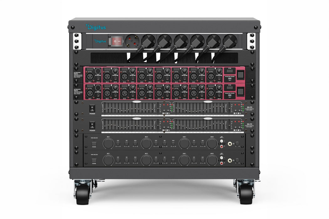 EAN 4016032490302 - Digitus DN-48000 armario rack 8U Rack o bastidor independiente Negro imagen 2