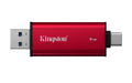 EAN 740617352221 - Kingston Technology Dual Portable USB Type-A / USB Type-C 3.2 Gen 2 (3.1 Gen 2) Negro, Rojo imagen 2