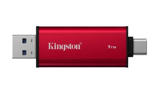 EAN 740617352221 - Kingston Technology Dual Portable USB Type-A / USB Type-C 3.2 Gen 2 (3.1 Gen 2) Negro, Rojo imagen 2