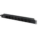 EAN 5715063052976 - Lanview LVR-3MIEC-LIC-SCH8 unidad de distribución de energía (PDU) 8 salidas AC 1U Negro imagen 2