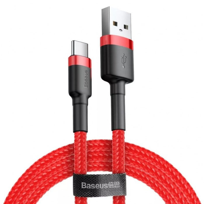 EAN 6953156296336 - Baseus CATKLF-U09 cable USB 3 m USB A USB C Negro, Rojo imagen 4