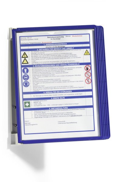 EAN 4005546506494 - Durable 5551-07 soporte para mostrar documentos Retrato A4 imagen 1