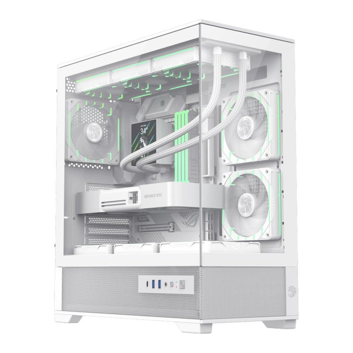 EAN 6931858778480 - GameMax VISTA 2 AW Midi Tower Blanco imagen 1
