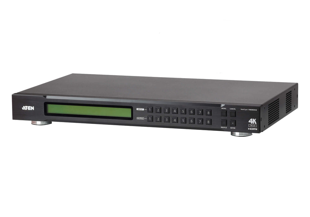 EAN 4719264646836 - ATEN VM0808HB-AT-G matriz de conmutación Matriz de conmutación AV Pantalla incorporada 38,1 W imagen 1