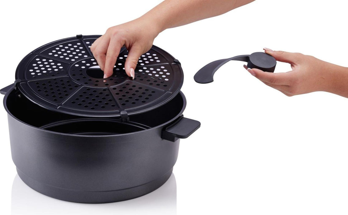EAN 3838782818547 - Hisense HAF1350DR Sencillo 6,7 L Independiente 1350 W Freidora de aire caliente Negro imagen 14