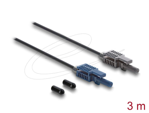 EAN 4043619910229 - DeLOCK 91022 adaptador de fibra óptica 1 pieza(s) Negro, Gris imagen 1