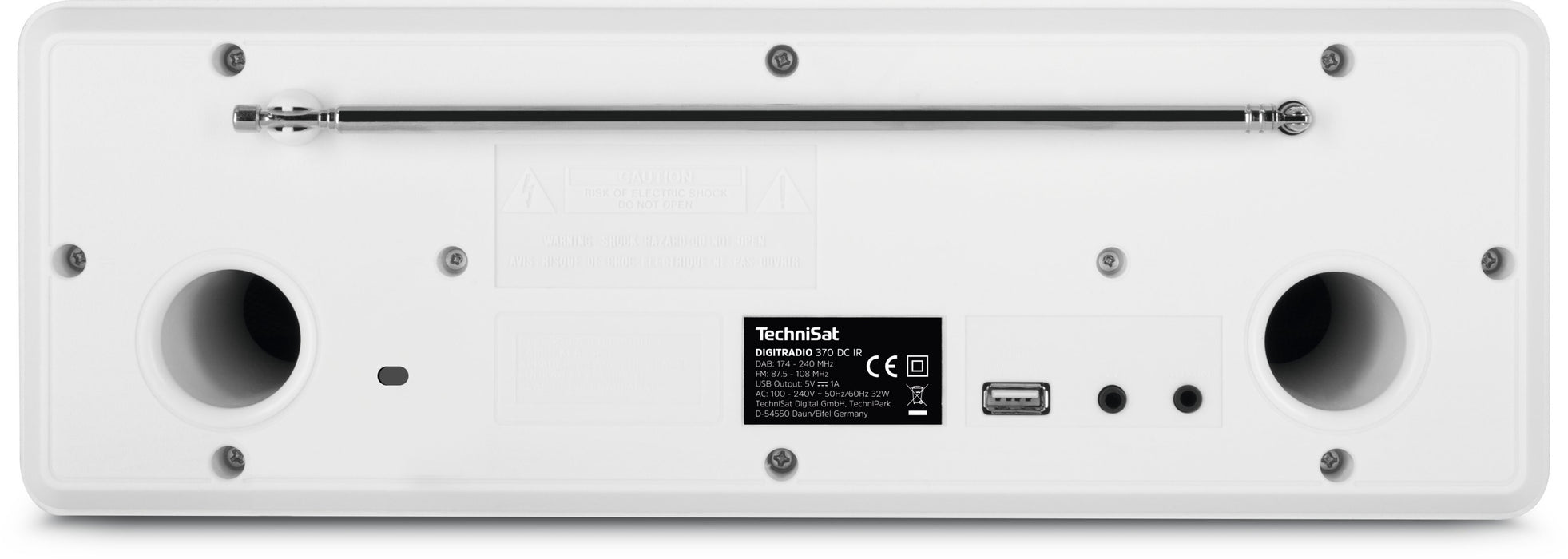 EAN 4019588139497 - TechniSat DIGITRADIO 370 CD IR Minicadena de música para uso doméstico 10 W Blanco imagen 5