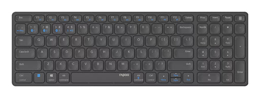 EAN 6940056114846 - Rapoo E9700M teclado Oficina RF Wireless + Bluetooth QWERTY Gris imagen 1