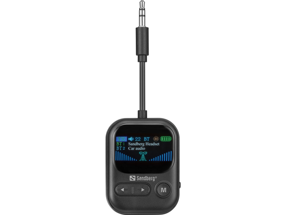 EAN 5705730450143 - Sandberg 450-14 transmisor de audio inalámbrico 3,5 mm 10 m Negro Pantalla incorporada imagen 2