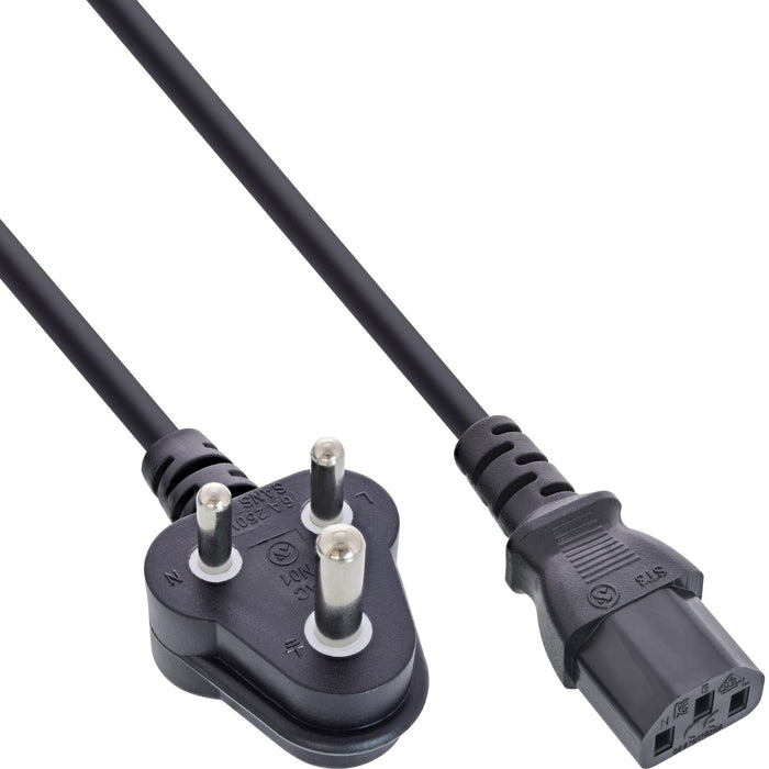 EAN 4043718101047 - InLine 4043718101047 Negro 1,8 m Enchufe tipo M IEC C13 imagen 1