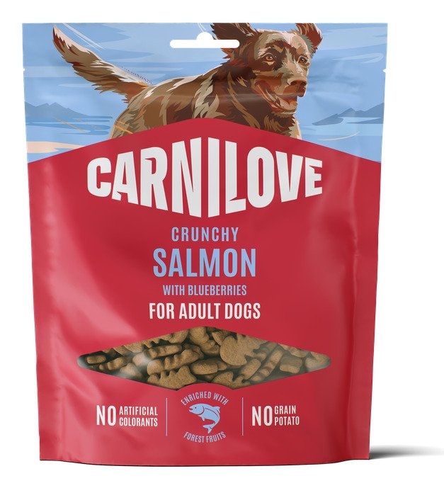 EAN 8595602582600 - CARNILOVE 103100798 premio y golosina para perro y gato Snacks Salmón 200 g imagen 1