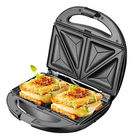EAN 5902934834414 - Camry Premium CR 3042 sandwichera 800 W Acero inoxidable, Negro imagen 9