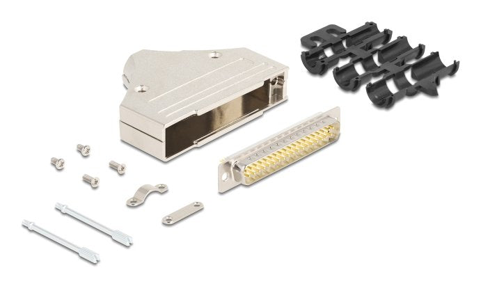 EAN 4043619671366 - DeLOCK 67136 conector D-Sub (37-pin) Plata imagen 1