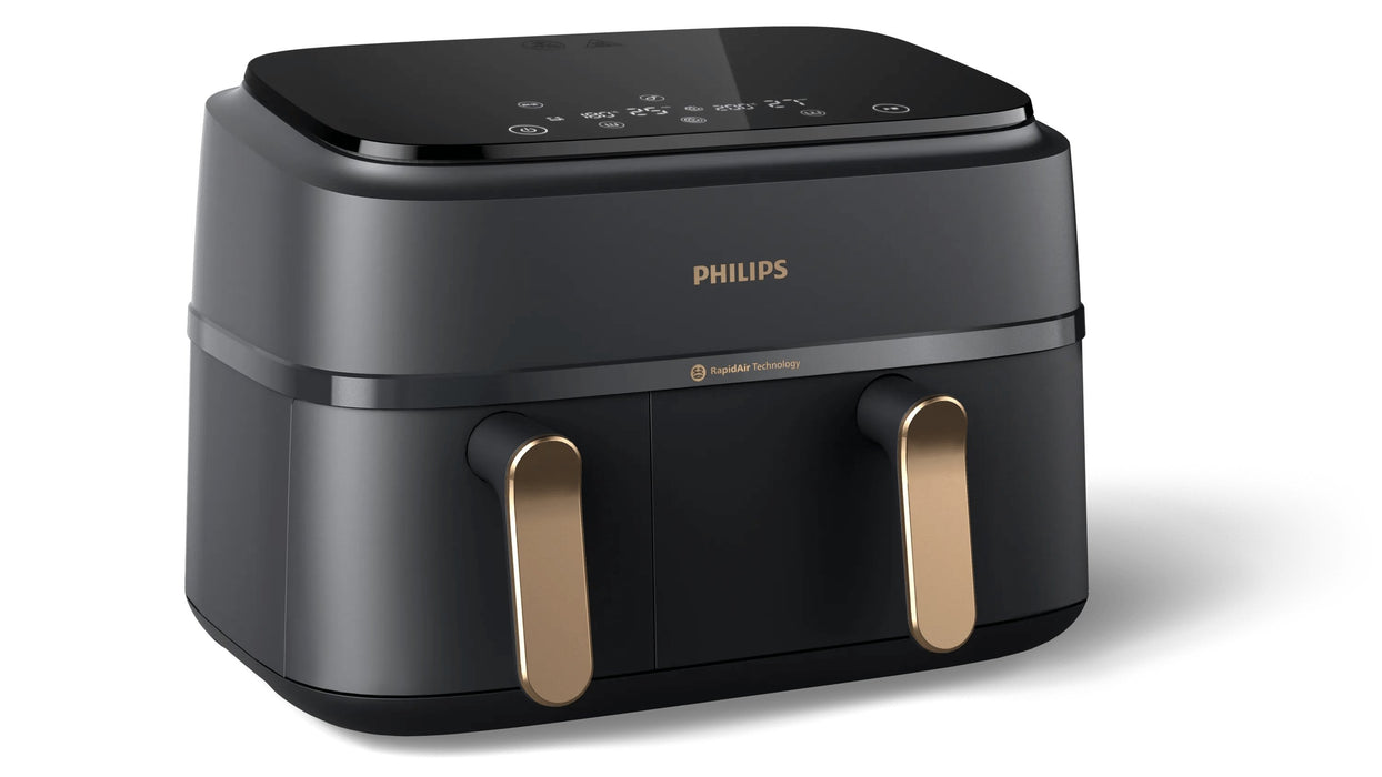 EAN 8720389033018 - Philips 3000 series NA352/04 freidora 9 L Independiente 2750 W Freidora de aire caliente Negro, Cobre imagen 4