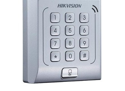 EAN 6954273635817 - Hikvision DS-K1T802E lector de control de acceso Lector básico de control de acceso Plata imagen 4