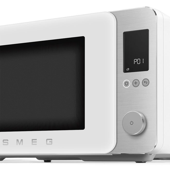 EAN 8017709356590 - Smeg MOC02WHMEU microondas Blanco Microondas combinado Encimera 27 L 1450 W imagen 5