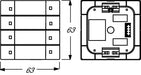 EAN 4011395135877 - Busch-Jaeger 6127/01-84 Blanco imagen 2