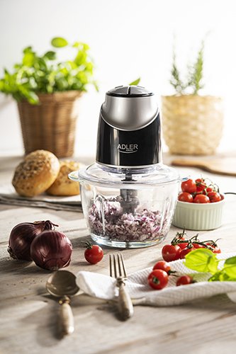 EAN 5903887803274 - Adler AD 4082 picadora eléctrica de alimentos 1,2 L 300 W Negro, Plata imagen 11