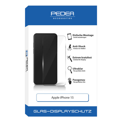 EAN 4048466958684 - PEDEA 50170098 protector de pantalla o trasero para teléfono móvil Apple imagen 1