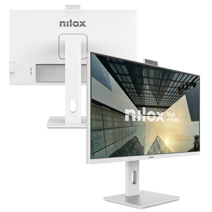 EAN 8431775036314 - Nilox NXM27RWEB02W pantalla para PC 68,6 cm (27") 1920 x 1080 Pixeles Full HD LED Blanco imagen 3