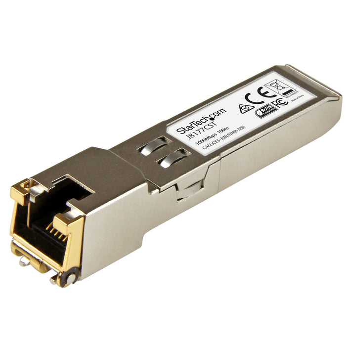 EAN 0065030865234 - StarTech.com J8177CST red modulo transceptor Cobre 1000 Mbit/s imagen 1