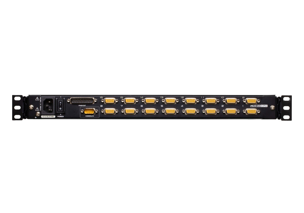 EAN 4710469343919 - ATEN CL5716MW consola de rack 43,9 cm (17.3") 1920 x 1080 Pixeles Metal, Plástico Negro 1U imagen 5