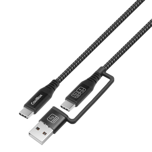 EAN 8436624423505 - CoolBox COO-CAB-UAC-60W cable USB USB 3.2 Gen 2 (3.1 Gen 2) 1,8 m USB A/USB C USB C imagen 1