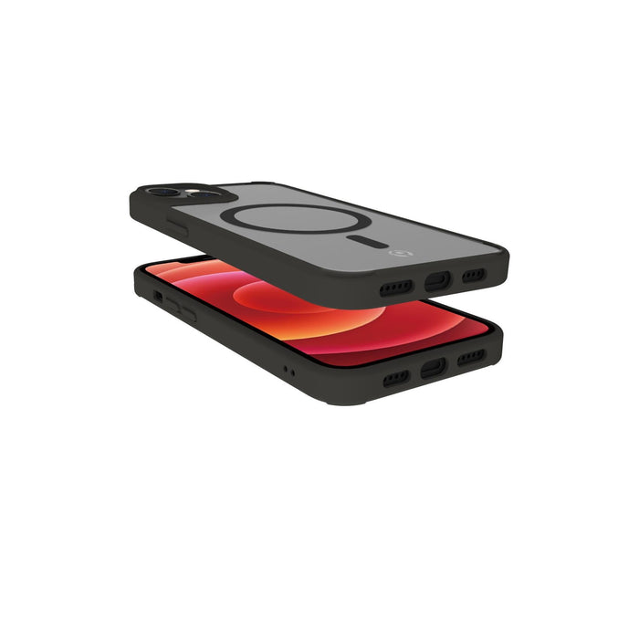 EAN 8021735197621 - Celly Magmatt funda para teléfono móvil 15,5 cm (6.1") Negro, Transparente imagen 4