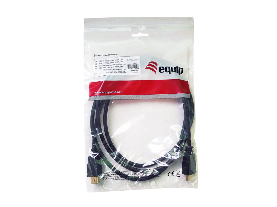 EAN 4015867245149 - Equip 119377 cable HDMI 0,5 m HDMI tipo A (Estándar) Negro imagen 4
