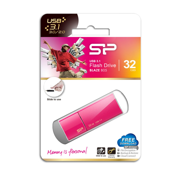 EAN 4712702632392 - Silicon Power Blaze B05 unidad flash USB 32 GB USB tipo A 3.2 Gen 1 (3.1 Gen 1) Rosa imagen 9