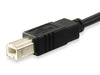 EAN 4015867198704 - Equip 12888207 cable USB USB 2.0 1 m USB B USB C Negro imagen 2