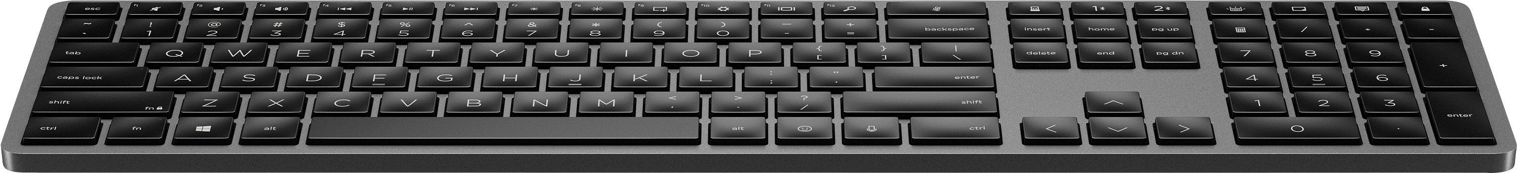 EAN 5715328187412 - HP 975 USB+BT Dual-Mode Wireless Keyboard teclado RF Wireless + Bluetooth Negro imagen 12