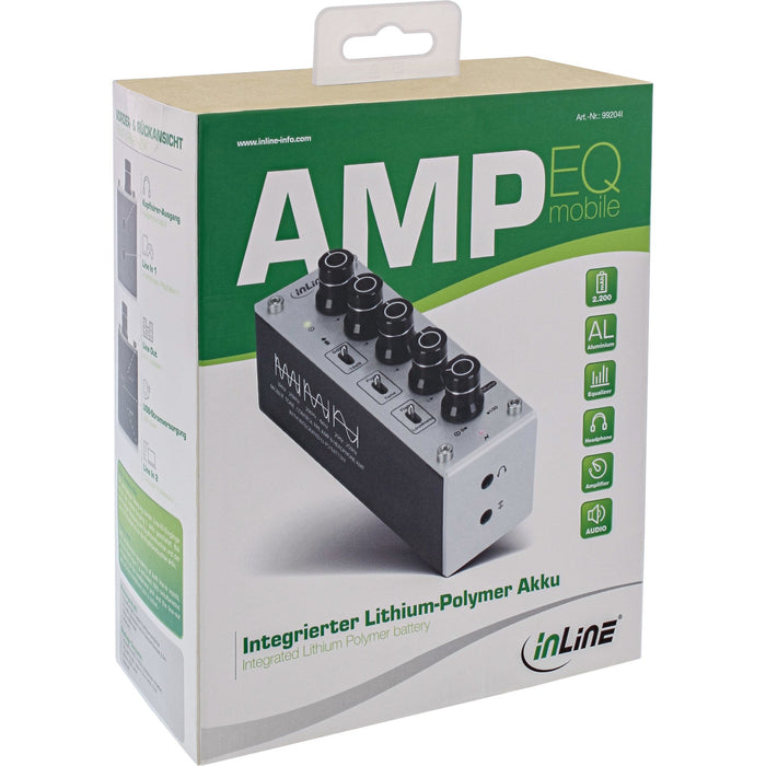 EAN 4043718254583 - InLine 99204I amplificador para audífono Plata imagen 6
