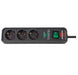 EAN 4007123612802 - Brennenstuhl 1158810315 base múltiple 1,5 m 3 salidas AC Interior Antracita imagen 1